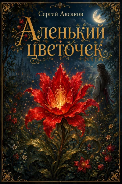 Обложка книги «Аленький цветочек»