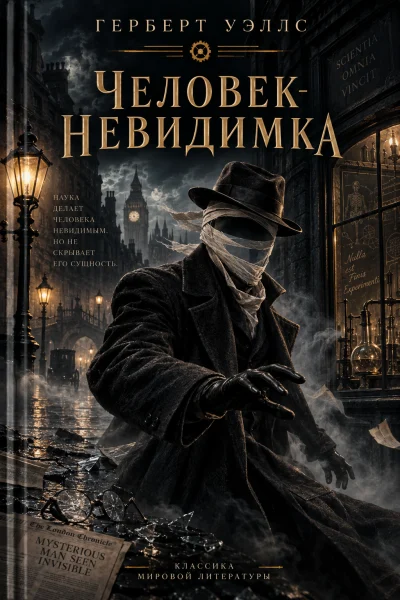Обложка книги «Человек-невидимка»