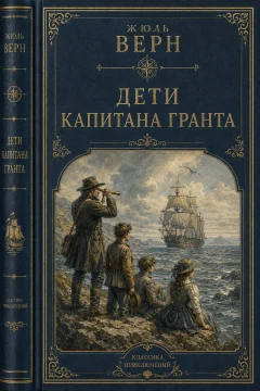 Обложка книги «Дети капитана Гранта»