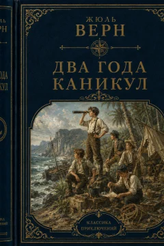 Обложка книги «Два года каникул»