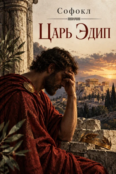 Обложка книги «Царь Эдип»