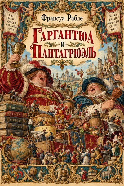 Обложка книги «Гаргантюа и Пантагрюэль»