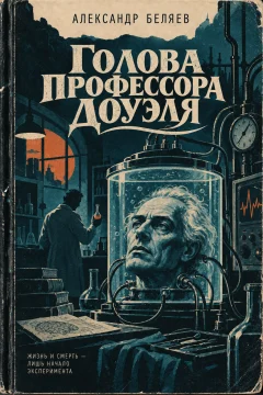 Обложка книги «Голова профессора Доуэля»