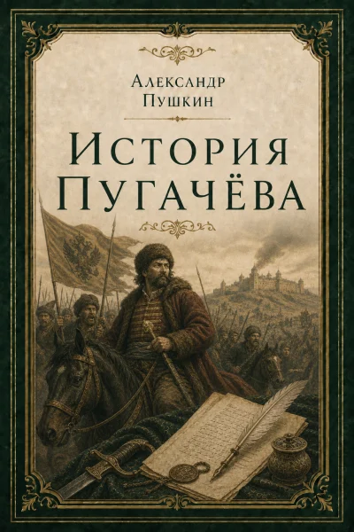Обложка книги «История Пугачёва»