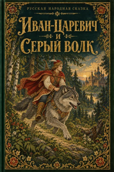 Обложка книги «Иван-царевич и серый волк»