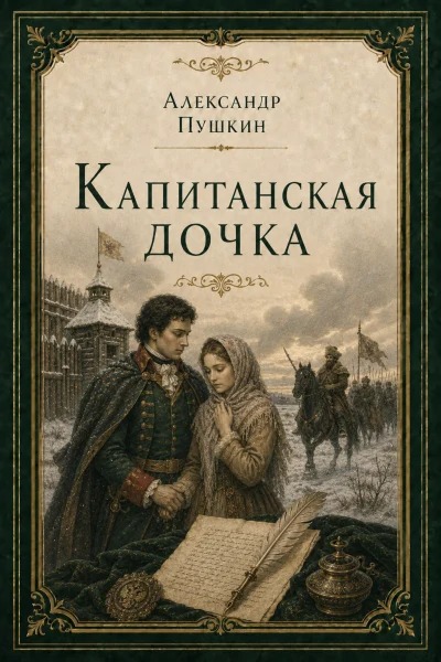 Обложка книги «Капитанская дочка»