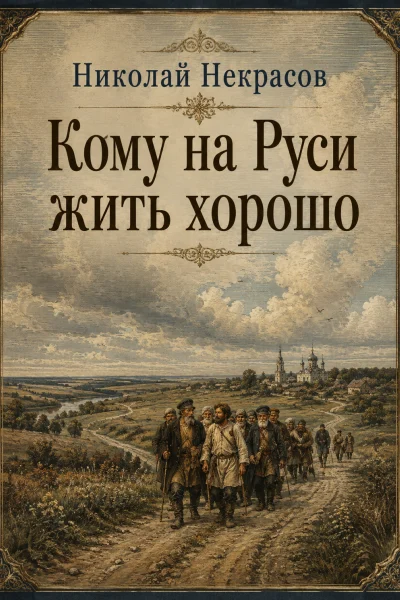 Обложка книги «Кому на Руси жить хорошо»
