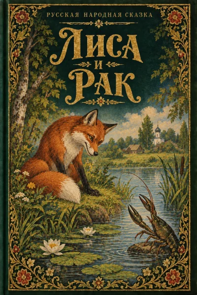 Обложка книги «Лиса и рак»