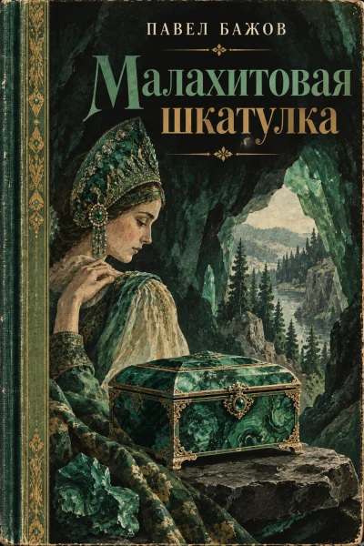 Обложка книги «Малахитовая шкатулка»