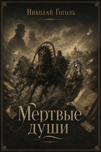 Обложка книги «Мертвые души»
