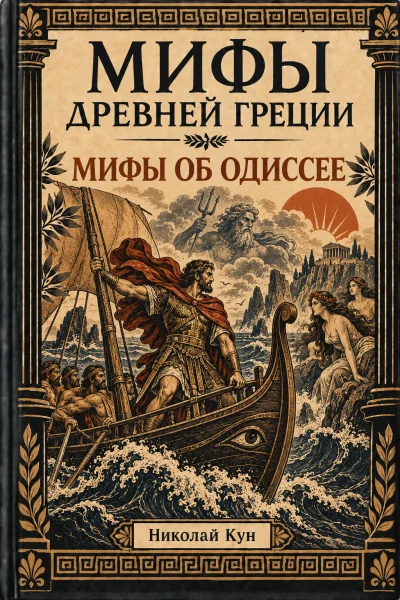 Обложка книги «Мифы об Одиссее. Мифы Древней Греции»