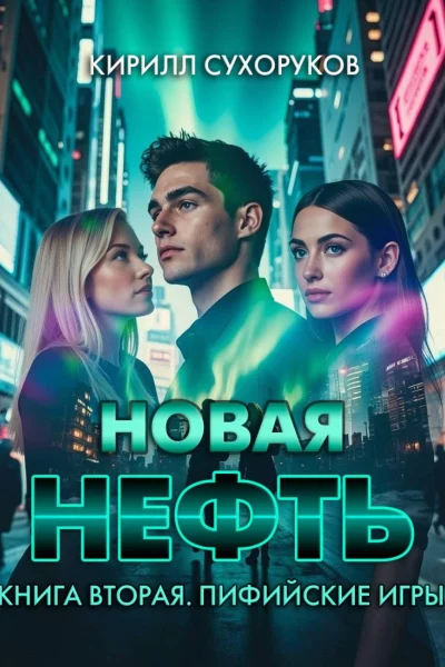 Обложка книги «Новая нефть. Книга вторая. Пифийские игры»
