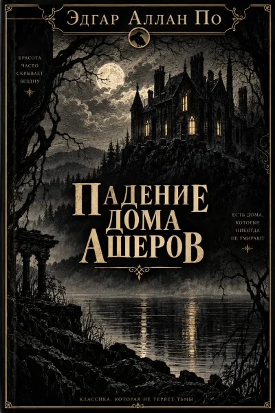 Обложка книги «Падение дома Ашеров»