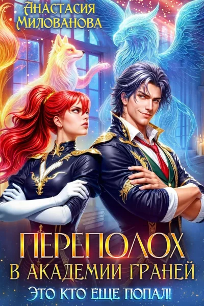 Обложка книги «Переполох в Академии Граней. Это кто еще попал!»