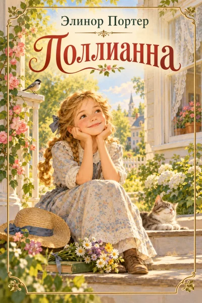 Обложка книги «Поллианна»