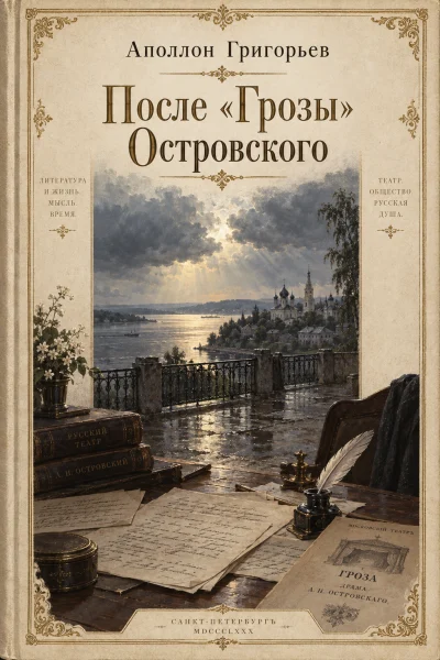 Обложка книги «После „Грозы“ Островского»