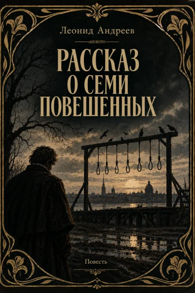 Обложка книги «Рассказ о семи повешенных»
