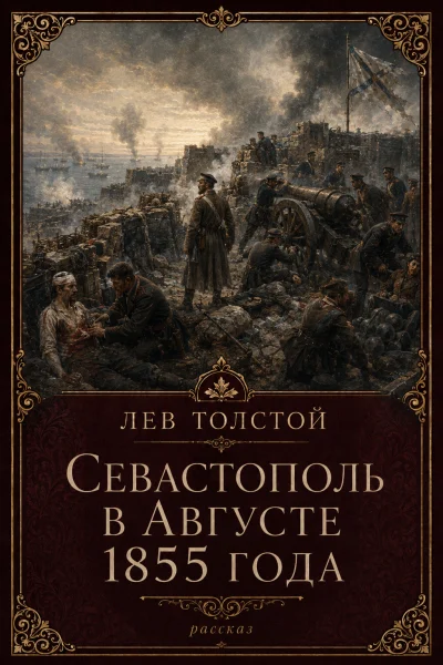 Обложка книги «Севастополь в августе 1855 года»