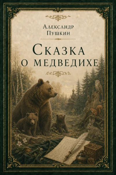 Обложка книги «Сказка о медведихе»