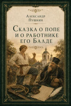 Обложка книги «Сказка о попе и о работнике его Балде»