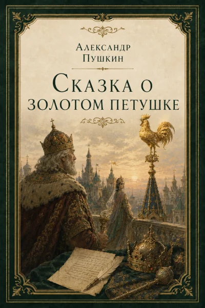 Обложка книги «Сказка о золотом петушке»