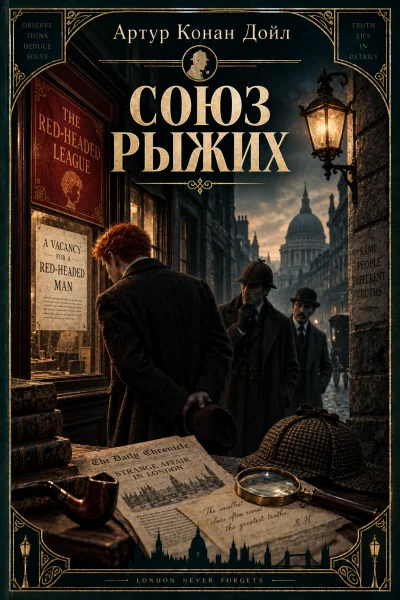 Обложка книги «Союз рыжих»