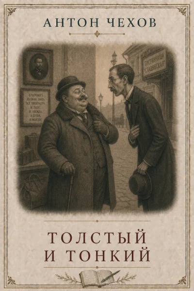 Обложка книги «Толстый и тонкий»