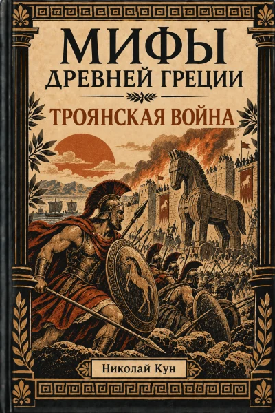 Обложка книги «Троянская война.Мифы Древней Греции»