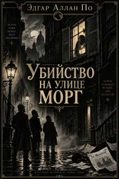 Обложка книги «Убийство на улице Морг»