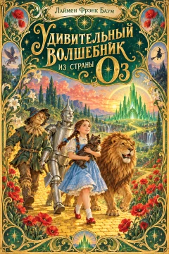 Обложка книги «Удивительный волшебник Страны Оз»
